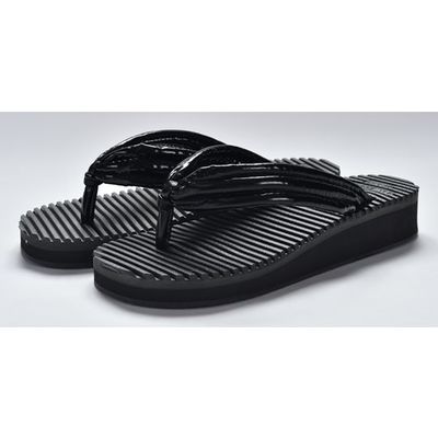 ラッキーベル Rebornサンダル 武王01(ブラック×ブラック) XS 67-8176-15 1足（直送品）