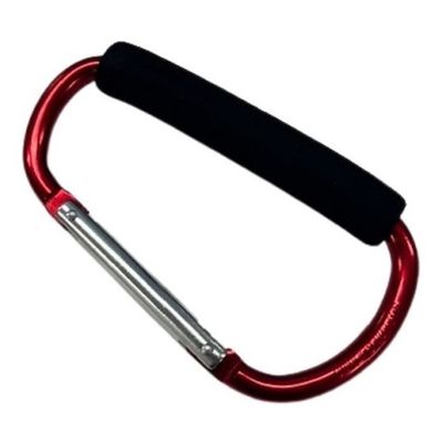 Trimate カラビナ 大 レッド TR-KBN003-RD 1個 67-4918-88（直送品）