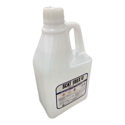 ゲンブ 液体洗浄剤(スキャット(R))低泡性・アルカリ性・無リン 2kg 100X-U 1本 6-9603-28（直送品）