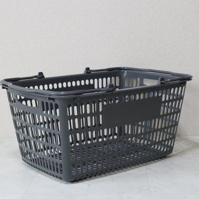 大和産業 買い物かご SLー20 ダークグレー 10個セット SL-20-DGY-10P 1セット(10個) 538-1904（直送品）