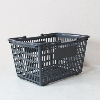 大和産業 買い物かご SLー8 ダークグレー 10個セット SL-8-DGY-10P 1セット(10個) 538-0361（直送品）