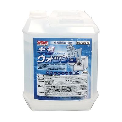 ジーネット 作業服用液体洗剤 GSW-4L 1個 64-3266-86（直送品）