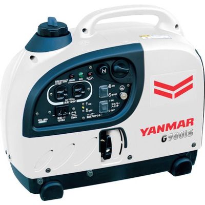 ヤンマー YANMAR ガソリンインバータ発電機 Gシリーズ 0.9kVA G900IS2 1台 260-7704（直送品）