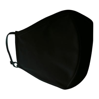 ブレイン 冷感キシリフリーズクールマスク ブラック 10枚入 BR-658-BL 1セット(10枚) 65-2783-74（直送品）