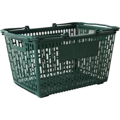 大和産業 買い物かご SLー8N アイビーグリーン SL-8N-IBGR 1個 538-1895（直送品）