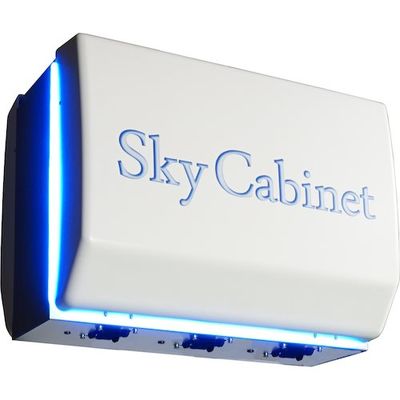 日平機器 日平 3連スカイキャビネット ネオン 片側 100V HRC-3LED 1台 386-5534（直送品）