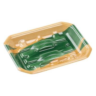 エフピコ 鮮魚トレー 豊漁22-17(27)A エコ木目葉らん 3A412227 1ケース(1500個(100個×15)（直送品）