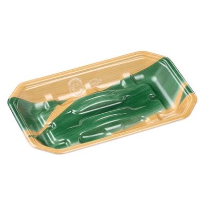 エフピコ 鮮魚トレー 豊漁23-14(27)A エコ木目葉らん 3A412234 1ケース(1800個(100個×18)（直送品）
