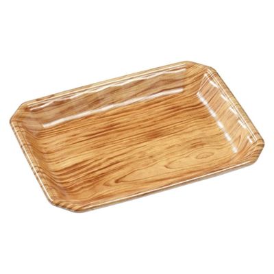 エフピコ 発泡トレー メガプレート28-21(30)平 拓木 3C642821 1ケース(600個(100個×6)（直送品）