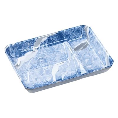 エフピコ 鮮魚トレー 新フレッシュトレー20-15 銀氷青 40002015 1ケース(1200個(50個×24)（直送品）