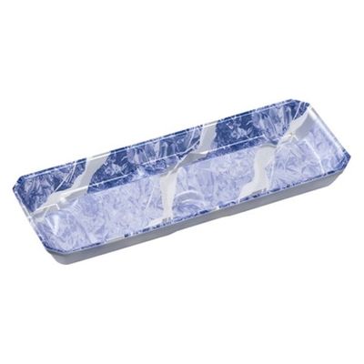 エフピコ 発泡トレー 新フレッシュトレー25-9-0 銀氷青 40002510 1ケース(1400個(50個×28)（直送品）