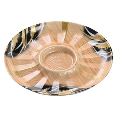 エフピコ 発泡トレー しゃぶしゃぶ255 本体 風紋木目黒 40080255 1ケース(400個(50個×8)（直送品）