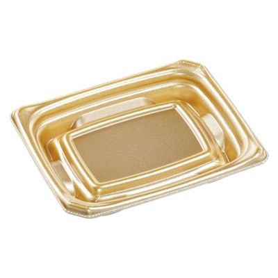 エフピコ 刺身容器 Uステージ15-12 本体 金 40120207 1ケース(1200個(50個×24)（直送品）