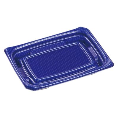 エフピコ 刺身容器 Uステージ18-13 本体 クロスD青 40120417 1ケース(1000個(50個×20)（直送品）