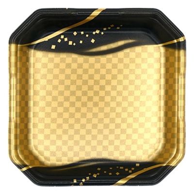 エフピコ 発泡トレー しゃぶしゃぶ2人浅LS 波格子金 40130213 1ケース(600個(50個×12)（直送品）