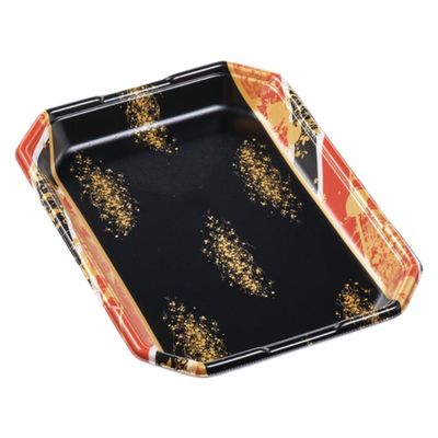 エフピコ 発泡トレー しゃぶしゃぶ長3.5人浅LS 流華赤 40133504 1ケース(600個(50個×12)（直送品）