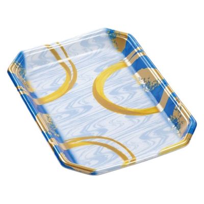 エフピコ 発泡トレー しゃぶしゃぶ長3.5人浅LS 円熟青 40133533 1ケース(600個(50個×12)（直送品）