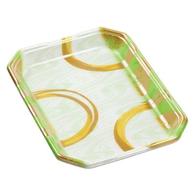 エフピコ 発泡トレー しゃぶしゃぶ長3.5人浅LS 円熟緑 40133535 1ケース(600個(50個×12)（直送品）