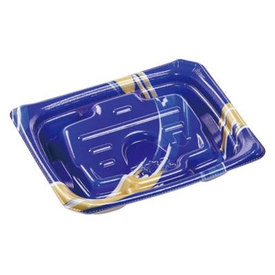 エフピコ 刺身容器 Uステージ15-12-1盛台 荒海紺金 40551003 1ケース(1200個(50個×24)（直送品）