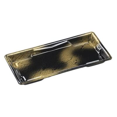 エフピコ 刺身容器 Sステージ24-11平本体 エコ 渋み金 40741243 1ケース(900個(50個×18)（直送品）