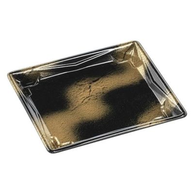 エフピコ 刺身容器 Sステージ19-17平本体 エコ 渋み金 40741298 1ケース(800個(50個×16)（直送品）