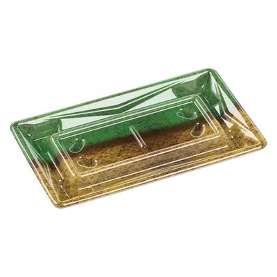 エフピコ 刺身容器 Sステージ19-11 本体 旬彩緑 40744191 1ケース(1200個(50個×24)（直送品）