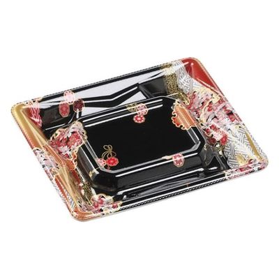 エフピコ 寿司容器 Sステージ13-11 本体 はな帯赤 40749131 1ケース(1600個(50個×32)（直送品）