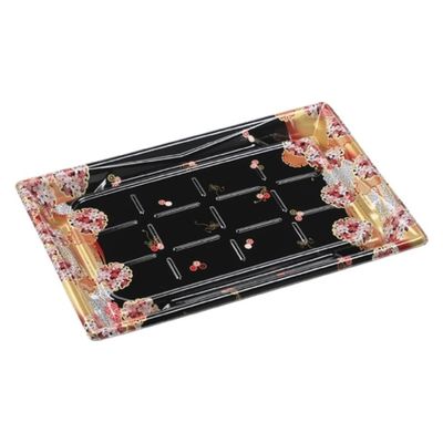 エフピコ 寿司容器 Sステージ35-24 本体 はな帯赤 40749524 1ケース(300個(10個×30)（直送品）