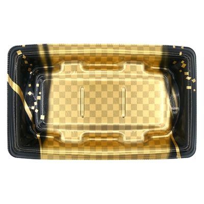 エフピコ 惣菜容器 MTD20-12平ヨコ 本体 波格子金 40772013 1ケース(1000個(50個×20)（直送品）