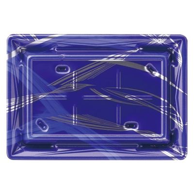 エフピコ 寿司容器 Sステージ24-17 本体 かぜ音紺 40757247 1ケース(600個(50個×12)（直送品）