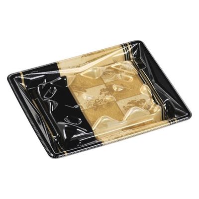 エフピコ 寿司容器 Sステージ2-3枠盛 本体 輪島金 40764203 1ケース(900個(50個×18)（直送品）