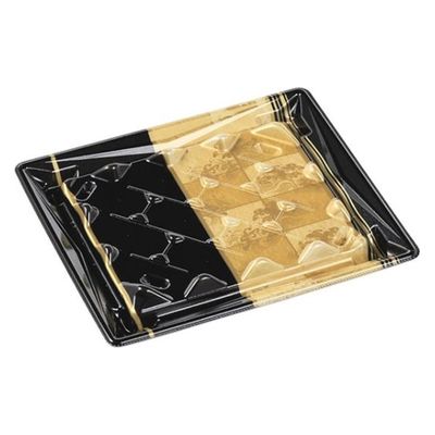 エフピコ 寿司容器 Sステージ3-4枠盛 本体 輪島金 40764304 1ケース(600個(50個×12)（直送品）