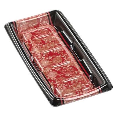 エフピコ 発泡トレー MTD25-13平 本体 はな和紙赤 40822514 1ケース(800個(50個×16)（直送品）