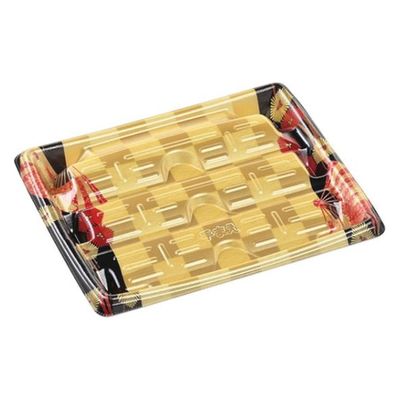 エフピコ 発泡トレー MTD24-20ヨコ 本体 扇市松金 40872420 1ケース(400個(50個×8)（直送品）