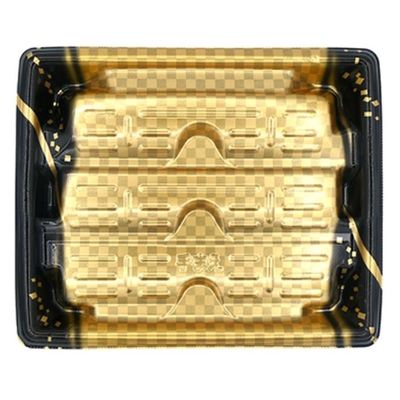 エフピコ 惣菜容器 MTD24-20ヨコ 本体 波格子金 40902402 1ケース(400個(50個×8)（直送品）