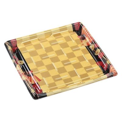 エフピコ 発泡トレー MTD27-27平 本体 扇市松金 40872728 1ケース(300個(50個×6)（直送品）