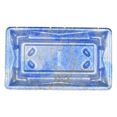 エフピコ 寿司容器 Sステージ19-11 本体 クリスタル青 41161915 1ケース(1200個(50個×24)（直送品）