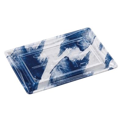 エフピコ 寿司容器 Sステージ24-17 本体 陶ぞめ紺 41162473 1ケース(600個(50個×12)（直送品）