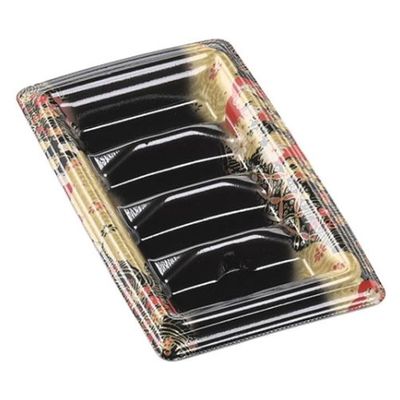 エフピコ 寿司容器 元助20-11細巻 本体 京雅黒 41262011 1ケース(1200個(100個×12)（直送品）