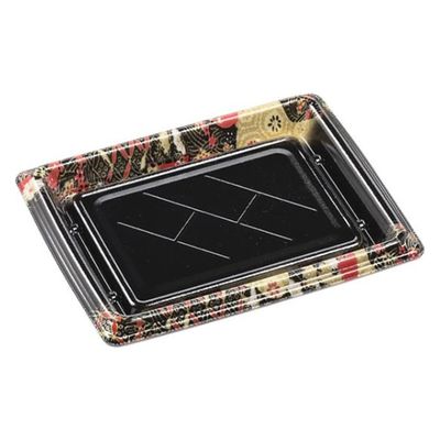 エフピコ 寿司容器 元助18-15(2-3) 本体 京雅黒 41261815 1ケース(900個(100個×9)（直送品）