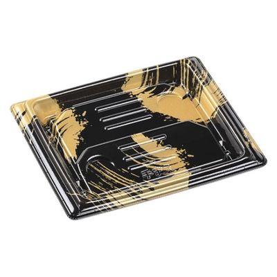 エフピコ 刺身容器 ひら盛19-17 本体 はけ風金 42021917 1ケース(800個(50個×16)（直送品）