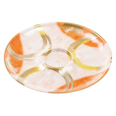 エフピコ 発泡トレー しゃぶしゃぶ300 本体 円熟オレンジ 42180300 1ケース(400個(10個×40)（直送品）