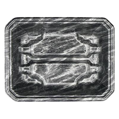 エフピコ 発泡トレー FLステージ20-15(32) エコ黒木銀 4222053D 1ケース(1500個(100個×15)（直送品）