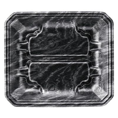 エフピコ 発泡トレー FLステージ20-17(32) エコ黒木銀 4222073D 1ケース(1200個(100個×12)（直送品）