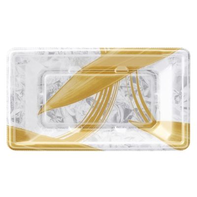 エフピコ 刺身容器 平舟20-11 本体 金ささ銀 43882011 1ケース(1500個(50個×30)（直送品）