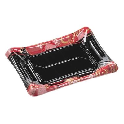 エフピコ 寿司容器 波錦2-3 本体 えびす赤 44410203 1ケース(900個(50個×18)（直送品）