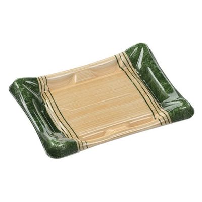 エフピコ 寿司容器 波錦2-3 本体 針葉木目 44440203 1ケース(900個(50個×18)（直送品）