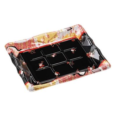 エフピコ 寿司容器 氷河3-6 本体 花錦 44900306 1ケース(400個(50個×8)（直送品）