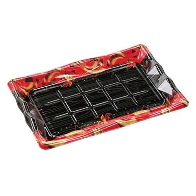 エフピコ 寿司容器 氷河3-8 本体 舞姫赤 45070308 1ケース(400個(10個×40)（直送品）