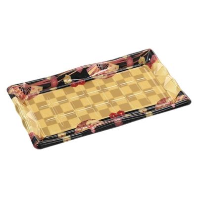 エフピコ 寿司容器 氷河3-10 本体 扇市松金 45140310 1ケース(300個(10個×30)（直送品）